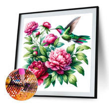 Load image into Gallery viewer, Diamond Painting - Full Round - Peony And Bird (30*30CM)
