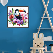 Load image into Gallery viewer, Diamond Painting - Full Round - Phalaenopsis And Bird (30*30CM)
