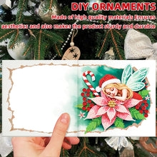 Load image into Gallery viewer, 12PCS DIY Xmas Pattern Rhinestone Diamond Art Mosaic Postcards for Celebrations Christmas
