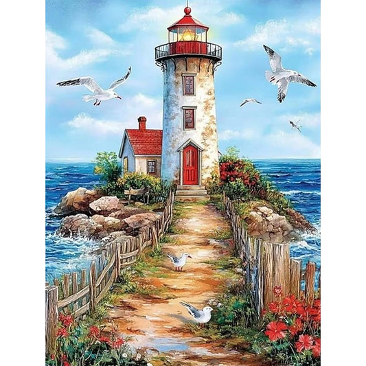 Diamond Painting - Full Round - Lighthouse (30*40CM)