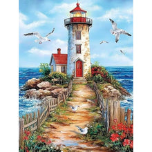 Load image into Gallery viewer, Diamond Painting - Full Round - Lighthouse (30*40CM)
