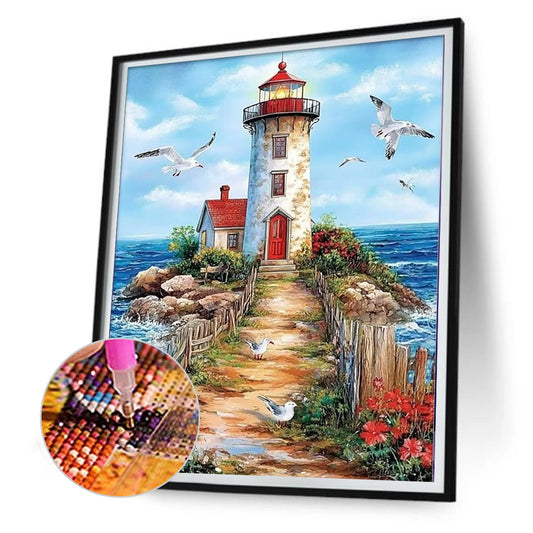 Diamond Painting - Full Round - Lighthouse (30*40CM)