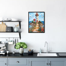 Load image into Gallery viewer, Diamond Painting - Full Round - Lighthouse (30*40CM)
