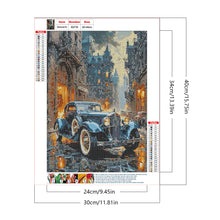 Load image into Gallery viewer, Diamond Painting - Full Round - Vintage Car In Street Scene (30*40CM)
