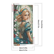 Load image into Gallery viewer, Diamond Painting - Full Round - Princess Girl (40*75CM)
