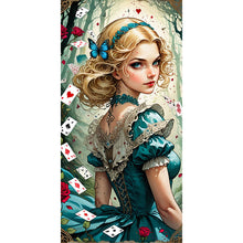 Load image into Gallery viewer, Diamond Painting - Full Round - Princess Girl (40*75CM)
