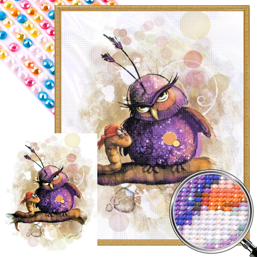 AB Diamond Painting - Full Round - Funny Bird (40*50CM)