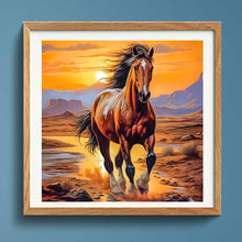 Load image into Gallery viewer, Diamond Painting - Full Round - Horse (30*30CM)
