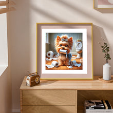 Load image into Gallery viewer, Diamond Painting - Full Round - Toilet Paper Puppy (30*30CM)
