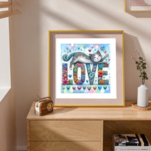Load image into Gallery viewer, Diamond Painting - Full Round - Love Cat (30*30CM)
