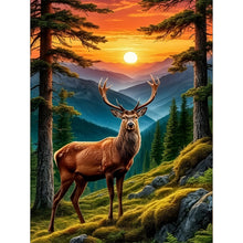 Load image into Gallery viewer, Diamond Painting - Full Round - Deer (30*40CM)
