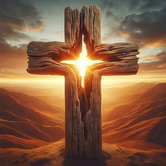 Diamond Painting - Full Round - Cross (30*30CM)