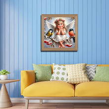 Load image into Gallery viewer, Diamond Painting - Full Round - Angel Girl (40*40CM)
