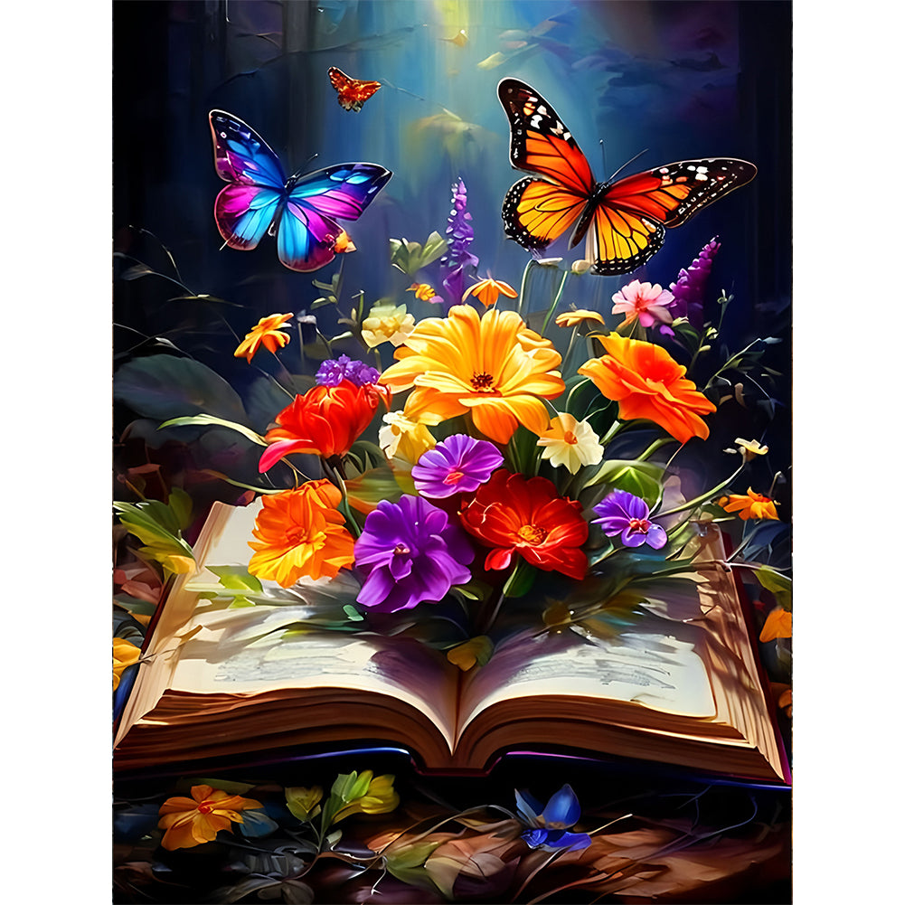 Diamond Painting - Full Round - Flower Book (30*40CM)