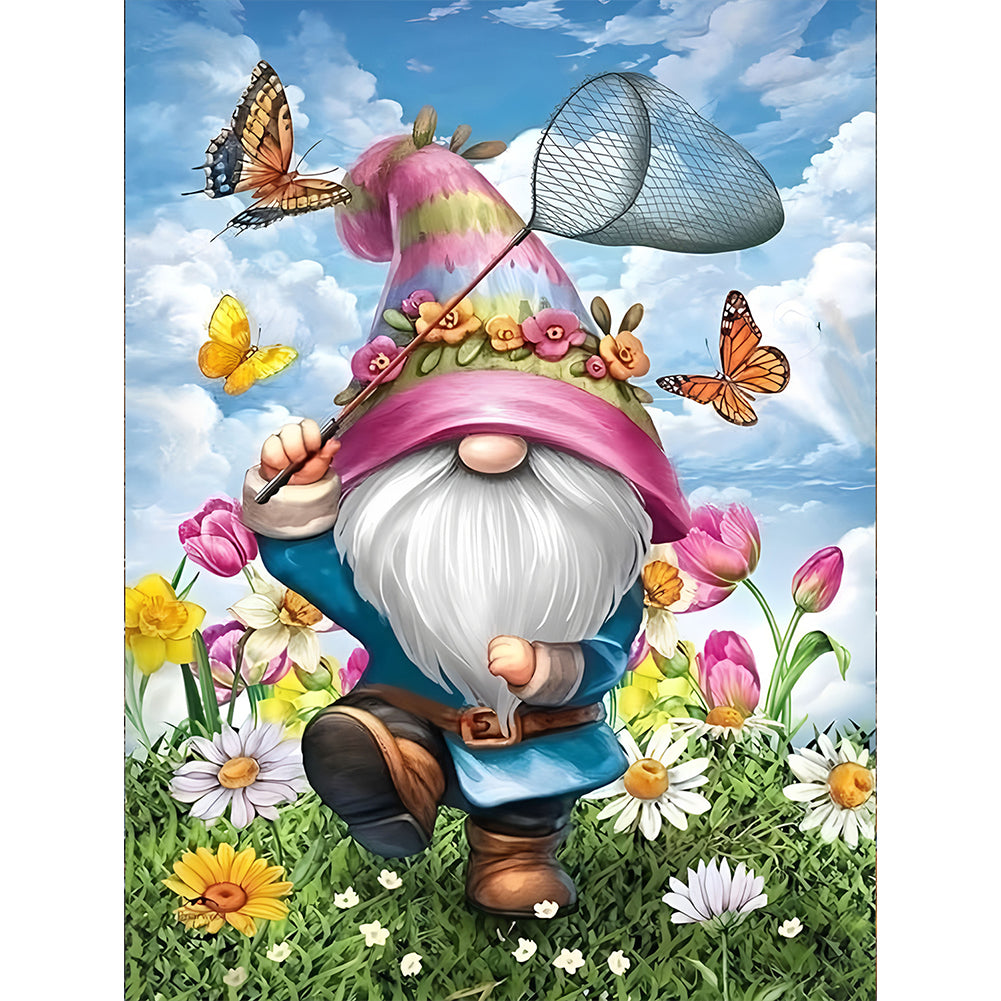 Diamond Painting - Full Round - Daisy Gnome (30*40CM)