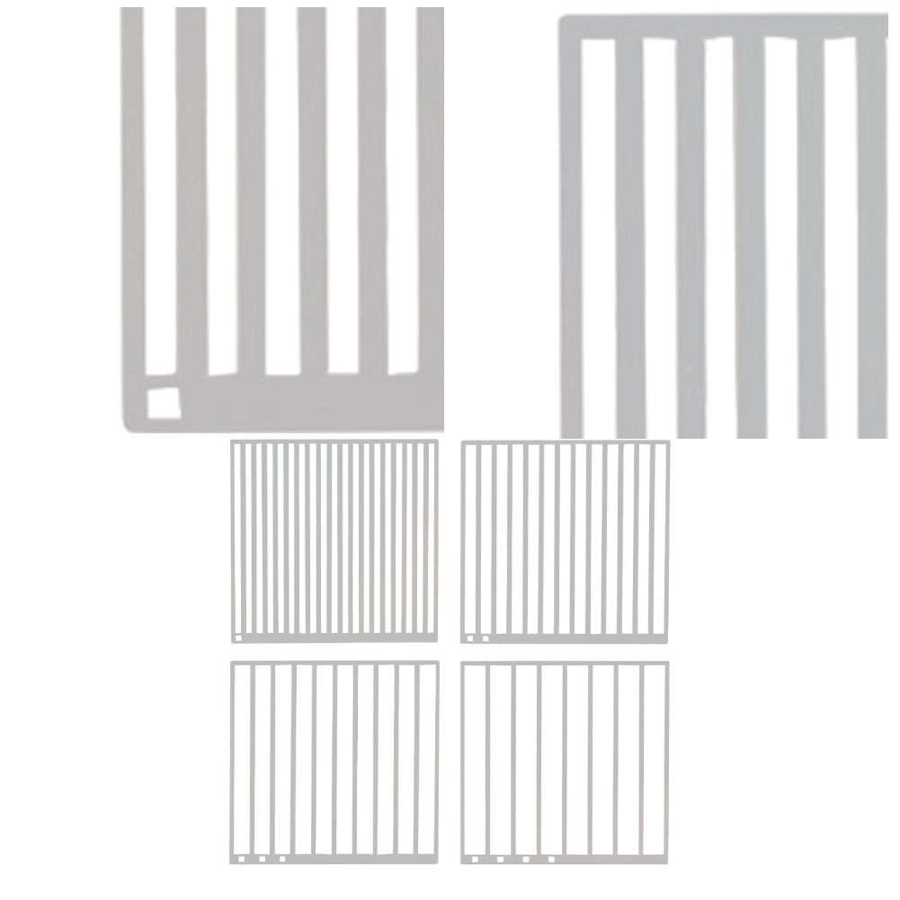 4Pcs DIY Diamond Art Guide Ruler Rhinestone Positioning Grid Ruler Gift (Square)