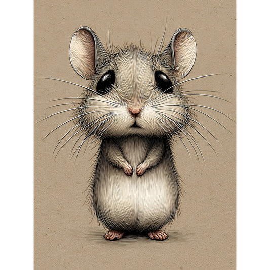 Diamond Painting - Full Round - Mouse (30*40CM)