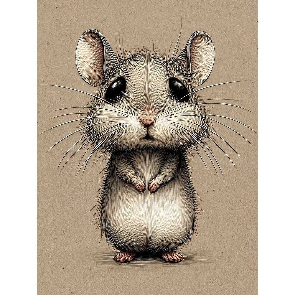 Diamond Painting - Full Round - Mouse (30*40CM)