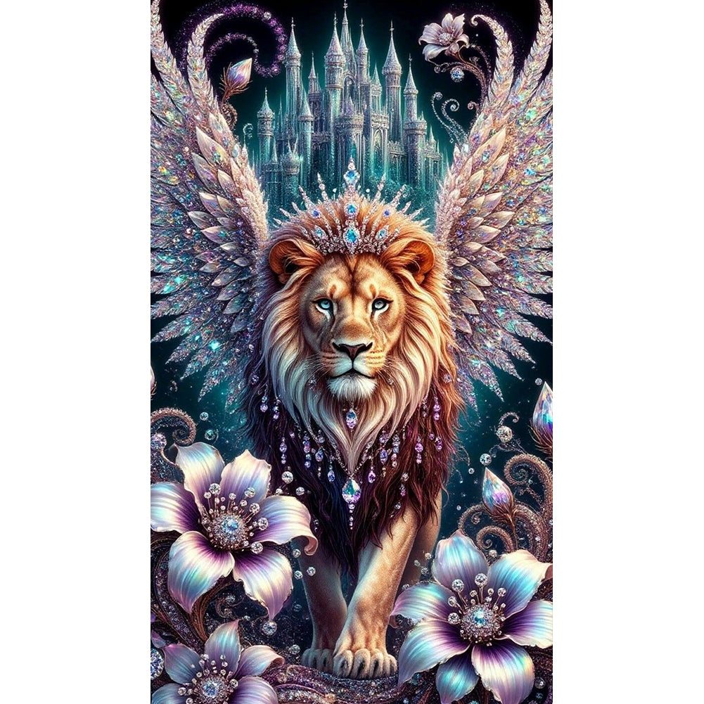Diamond Painting - Full Round - Lion (40*70CM)