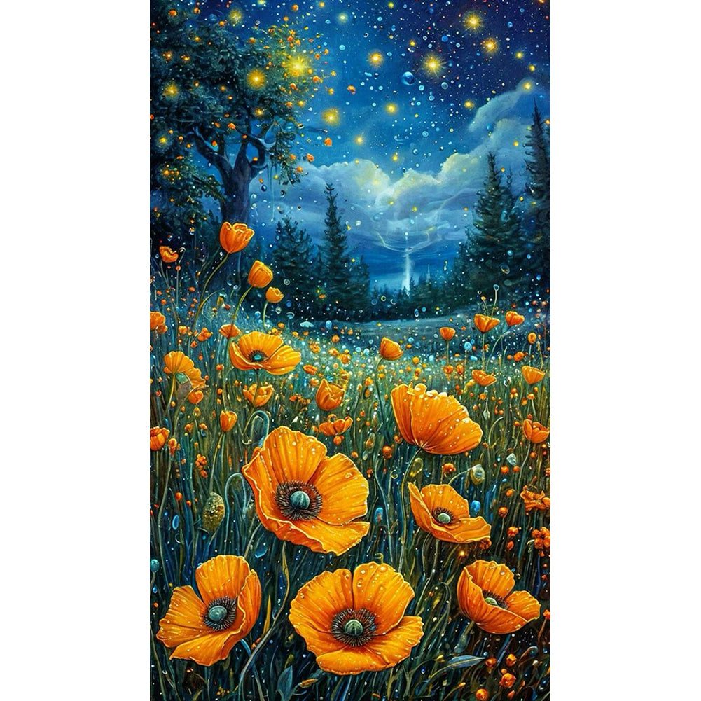 Diamond Painting - Full Round - Night Scenery (40*70CM)