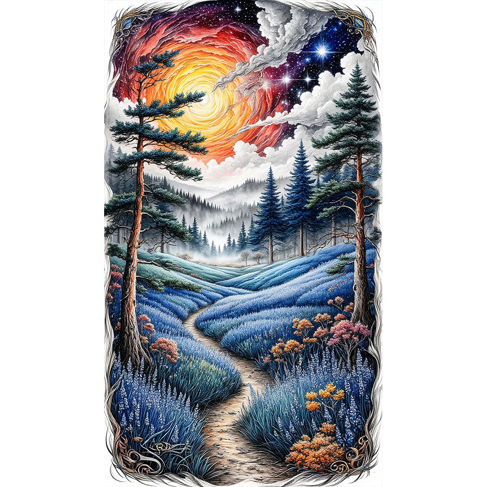 Diamond Painting - Full Round - Forest (40*70CM)