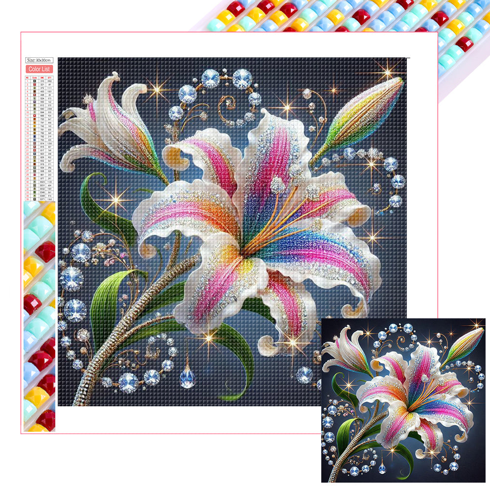 Diamond Painting - Full Square - Lily (30*30CM)