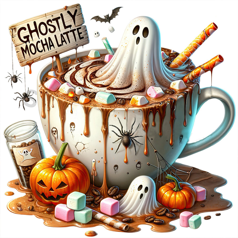 Diamond Painting - Full Round - Halloween Dessert (40*40CM)