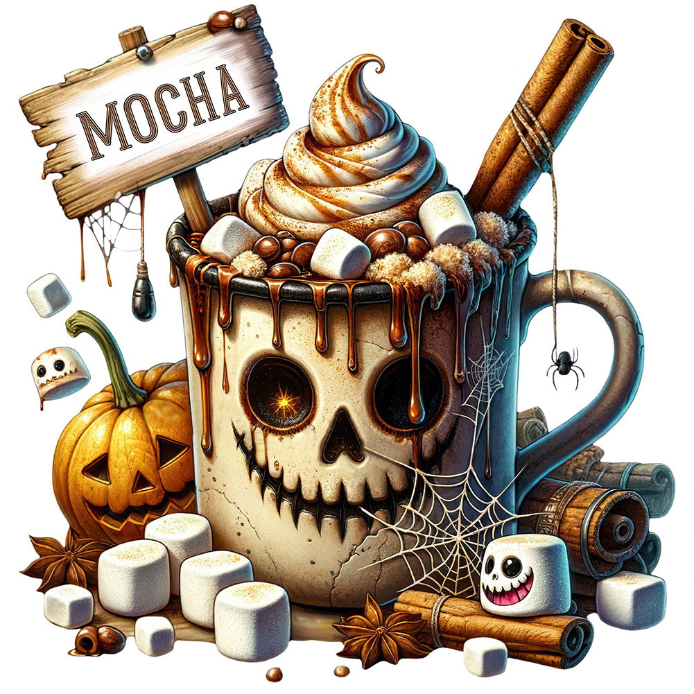 Diamond Painting - Full Round - Halloween Dessert (40*40CM)