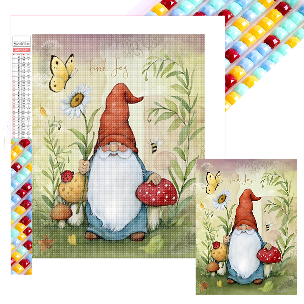 Diamond Painting - Full Square - Gnome (30*40CM)