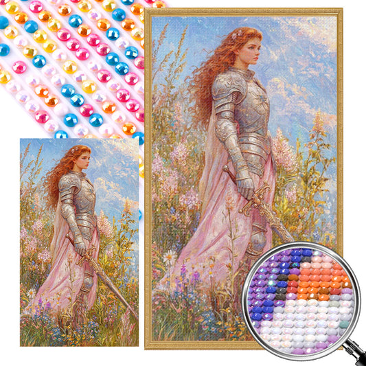 AB Diamond Painting - Full Round - Female Warriors (40*70CM)
