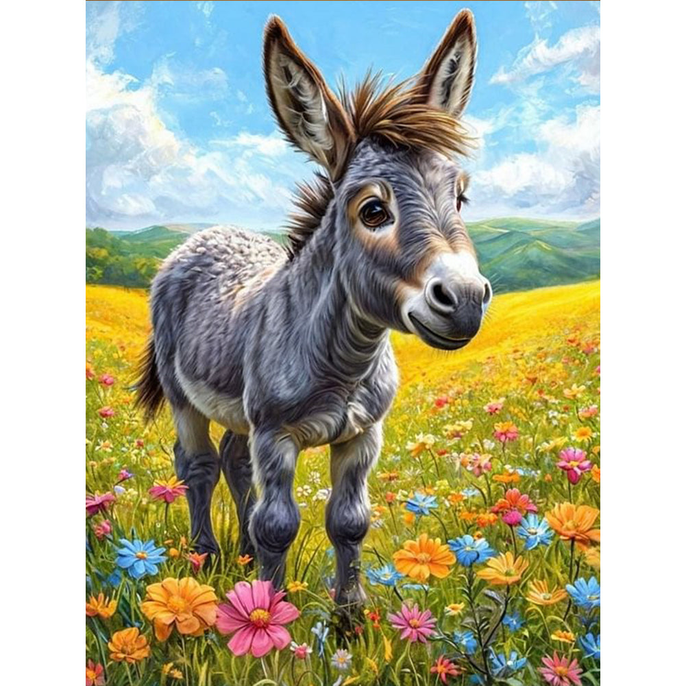 Diamond Painting - Full Round - Donkeys (30*40CM)