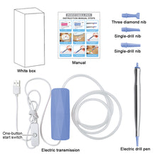 Load image into Gallery viewer, Electric Diamond Painting Pen USB Rhinestone Placement Tool DIY Art Tool (Blue)
