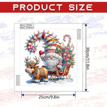 Load image into Gallery viewer, Diamond Painting - Partial Special Shaped - Christmas Gnome (30*30CM)
