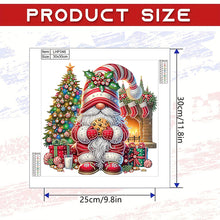 Load image into Gallery viewer, Diamond Painting - Partial Special Shaped - Christmas Gnome (30*30CM)
