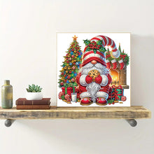 Load image into Gallery viewer, Diamond Painting - Partial Special Shaped - Christmas Gnome (30*30CM)
