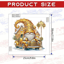Load image into Gallery viewer, Diamond Painting - Partial Special Shaped - Christmas Gnome (30*30CM)

