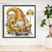 Load image into Gallery viewer, Diamond Painting - Partial Special Shaped - Christmas Gnome (30*30CM)
