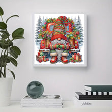 Load image into Gallery viewer, Diamond Painting - Partial Special Shaped - Christmas Gnome (30*30CM)
