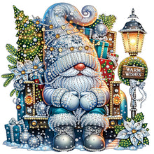 Load image into Gallery viewer, Diamond Painting - Partial Special Shaped - Christmas Gnome (30*30CM)
