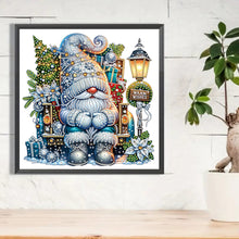 Load image into Gallery viewer, Diamond Painting - Partial Special Shaped - Christmas Gnome (30*30CM)
