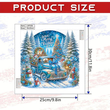 Load image into Gallery viewer, Diamond Painting - Partial Special Shaped - Christmas Car (30*30CM)
