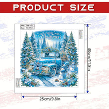 Load image into Gallery viewer, Diamond Painting - Partial Special Shaped - Christmas Car (30*30CM)
