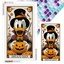 Load image into Gallery viewer, Diamond Painting - Full Round - Halloween Donald Duck (40*70CM)
