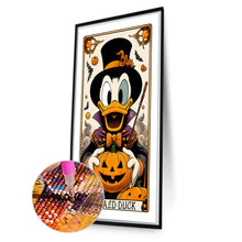 Load image into Gallery viewer, Diamond Painting - Full Round - Halloween Donald Duck (40*70CM)
