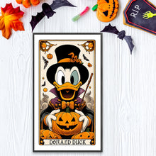 Load image into Gallery viewer, Diamond Painting - Full Round - Halloween Donald Duck (40*70CM)
