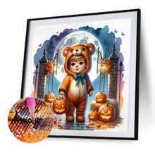 Load image into Gallery viewer, Diamond Painting - Full Square - Halloween Bear (40*40CM)
