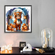 Load image into Gallery viewer, Diamond Painting - Full Square - Halloween Bear (40*40CM)
