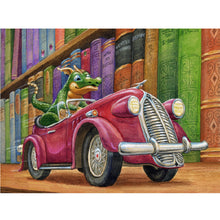 Load image into Gallery viewer, Diamond Painting - Full Square - Driving Dragon Man (60*45CM)
