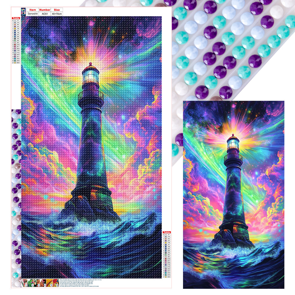 Diamond Painting - Full Round - Lighthouses (40*70CM)
