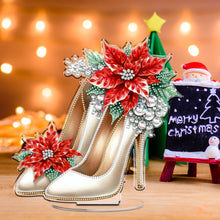 Load image into Gallery viewer, 2D Flat Xmas High Heels DIY Acrylic Desktop Diamond Art Kits for Adults Beginner Christmas
